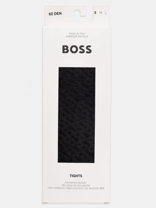 Obrázek produktu BOSS Punčochy BOSS TH Monogram PA W černá