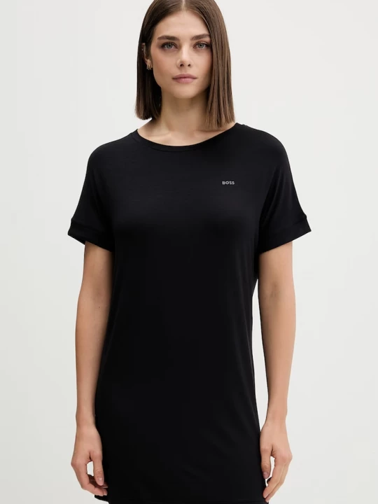 Obrázek produktu BOSS pyžamové tričko dámské z viskózy ESSENCE_Sleepshirt černá