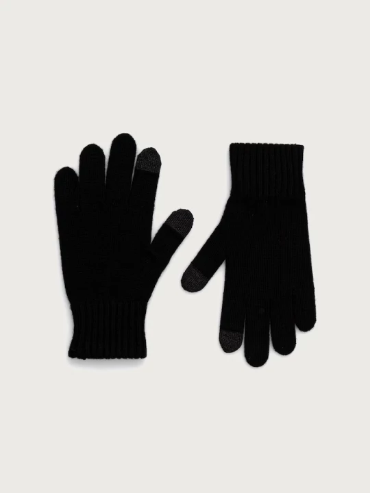 Obrázek produktu BOSS rukavice pánské s příměsí vlny Falco_Gloves černá