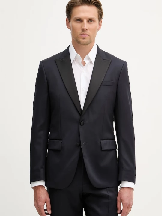 Obrázek produktu BOSS sako pánské H-Huge-Tux-P-B1 námořnická modř