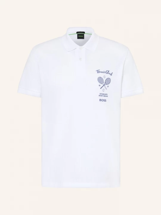 Obrázek produktu Boss Síťované Polo Tričko Member bílá