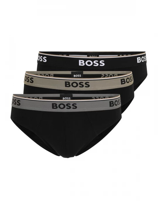 Obrázek produktu BOSS Slipy šedá / šedobéžová / černá