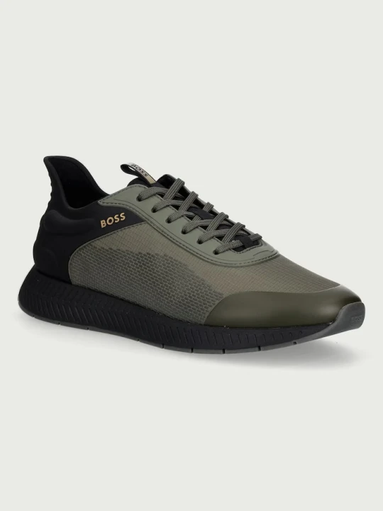 Obrázek produktu BOSS sneakers boty sportovní pánské Titanium zelená