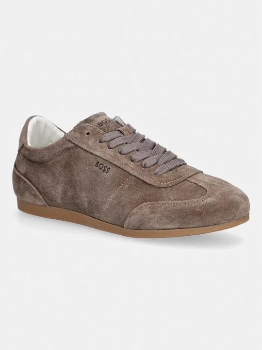 Obrázek produktu BOSS Solenne sneakers boty dámské semišové hnědá