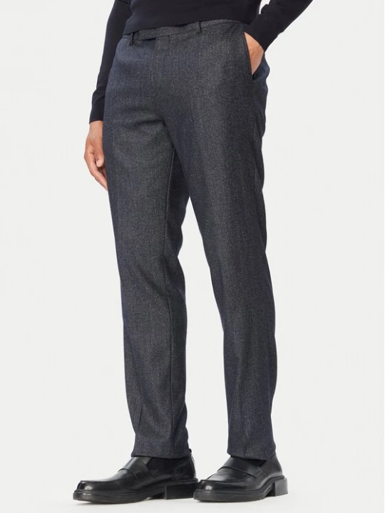 Obrázek produktu BOSS Společenské kalhoty 50571984 Tmavomodrá Slim Fit