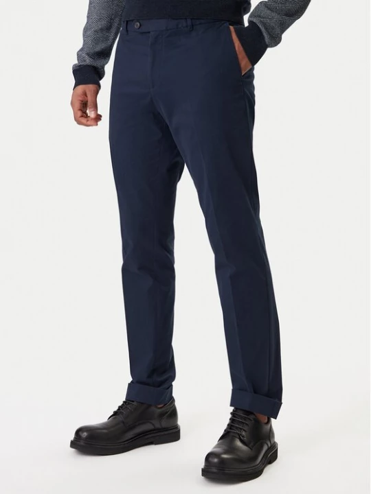 Obrázek produktu BOSS Společenské kalhoty C-Genius 50555035 Tmavomodrá Slim Fit