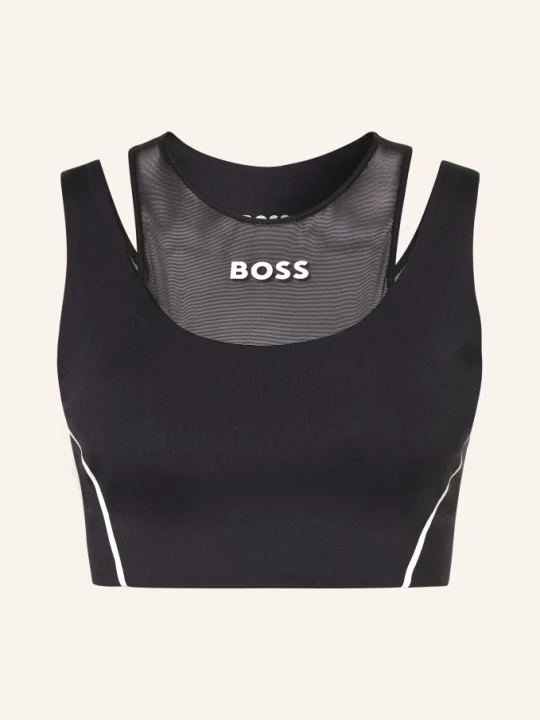 Obrázek produktu Boss Sportovní Podprsenka Ekaden Se Síťovinou černá / bílá