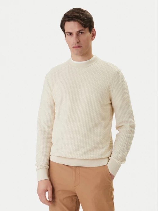 Obrázek produktu BOSS Svetr H-Imberto 50545283 Béžová Regular Fit
