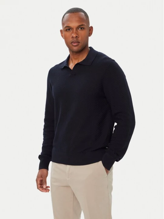 Obrázek produktu BOSS Svetr H-Lomarino 50565511 Tmavomodrá Regular Fit