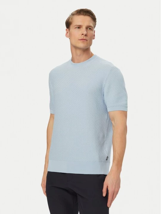 Obrázek produktu BOSS Svetr H-Nilton 50560468 Světle modrá Regular Fit