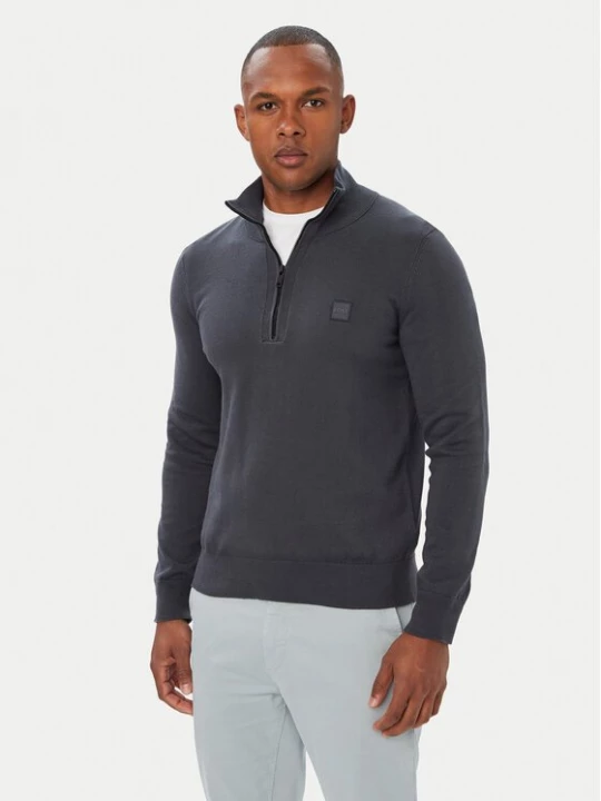 Obrázek produktu BOSS Svetr Kanobix 50527585 Tmavomodrá Regular Fit