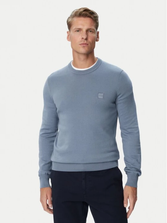 Obrázek produktu BOSS Svetr Kanovano 50527583 Modrá Regular Fit