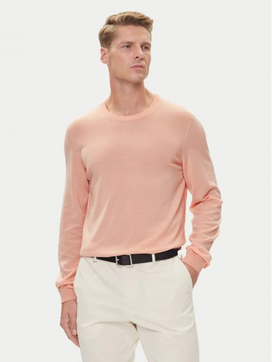 Obrázek produktu BOSS Svetr Leno-P 50468239 Růžová Slim Fit