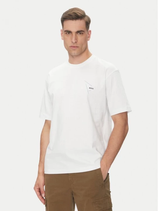 Obrázek produktu BOSS T-Shirt 50546374 Bílá Relaxed Fit