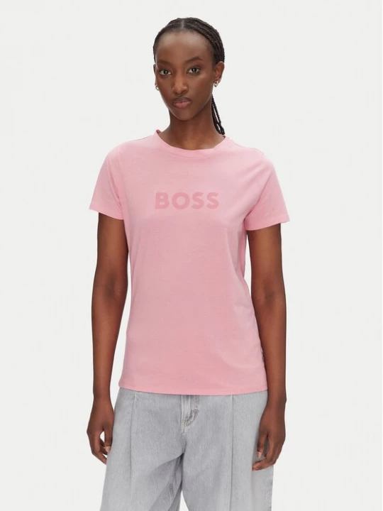 Obrázek produktu BOSS T-Shirt C_Elogo_5 50501139 Růžová Regular Fit