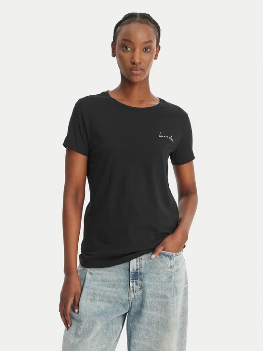 Obrázek produktu BOSS T-Shirt C_Elove_4 50559077 Černá Slim Fit