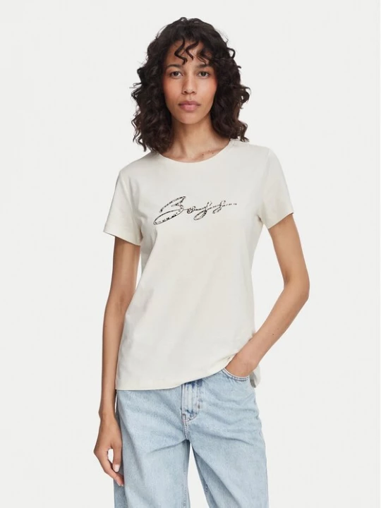Obrázek produktu BOSS T-Shirt C_Elove_5 50566827 Béžová Slim Fit