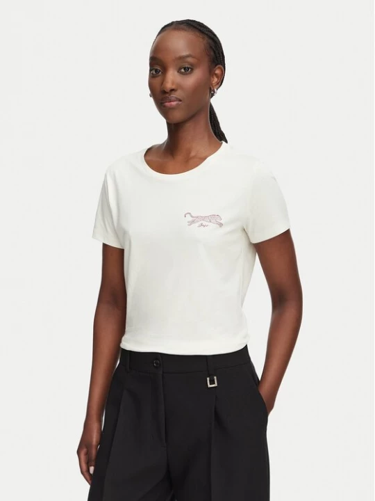 Obrázek produktu BOSS T-Shirt C_Elove_5 50566827 Krémová Slim Fit