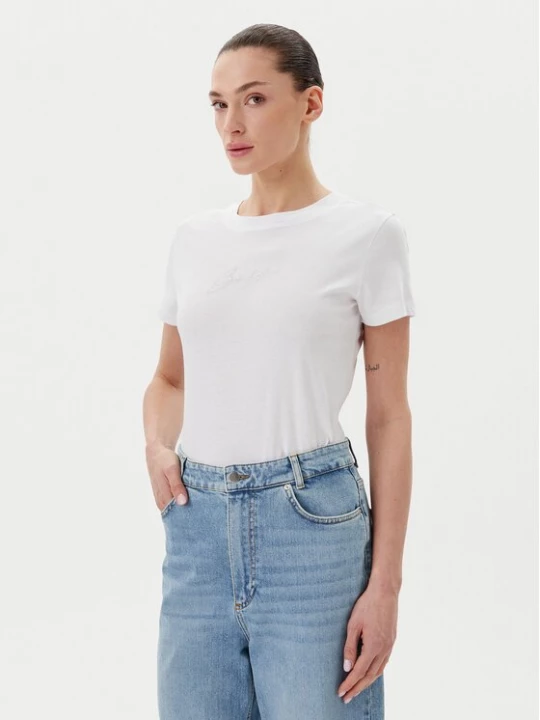 Obrázek produktu BOSS T-Shirt C_Esogo_2 50538826 Écru Regular Fit Krémová