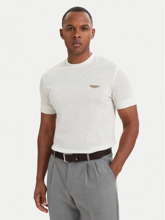 Obrázek produktu BOSS T-Shirt C-Thompson 180_AM 50565175 Krémová Regular Fit