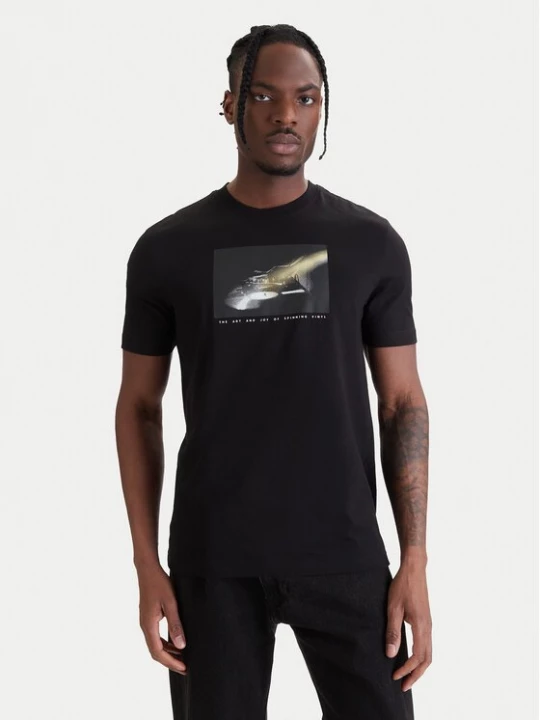 Obrázek produktu BOSS T-Shirt Dj 50561846 Černá Regular Fit