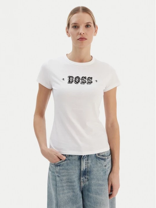 Obrázek produktu BOSS T-Shirt Endora 50545287 Bílá Regular Fit
