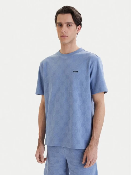 Obrázek produktu BOSS T-Shirt Member 50558867 Světle modrá Relaxed Fit