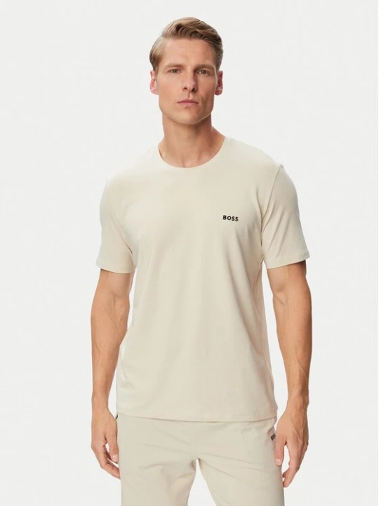 Obrázek produktu BOSS T-Shirt Mix&Match 50515312 Krémová Regular Fit