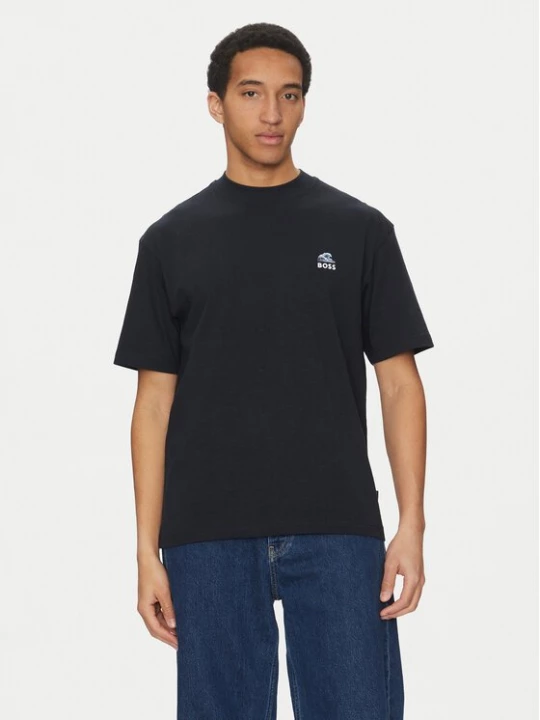 Obrázek produktu BOSS T-Shirt Numbers 50540520 Tmavomodrá Relaxed Fit