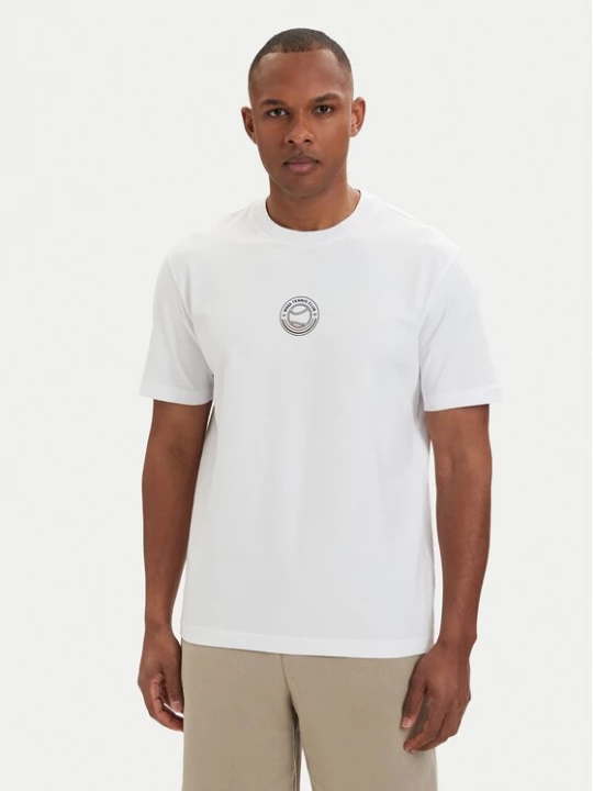 Obrázek produktu BOSS T-Shirt Open 50560293 Bílá Relaxed Fit