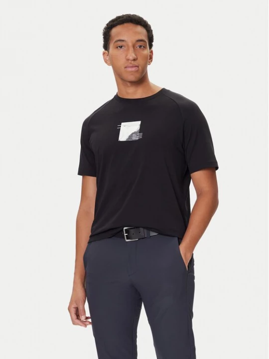 Obrázek produktu BOSS T-Shirt Stripe Zone 50548093 Černá Relaxed Fit