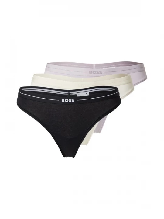 Obrázek produktu BOSS Tanga světle žlutá / šeříková / černá / bílá