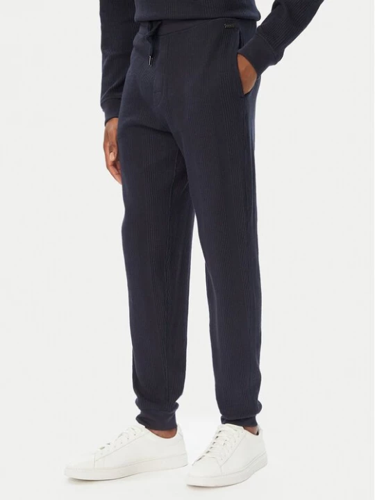 Obrázek produktu BOSS Teplákové kalhoty Structure 50540577 Tmavomodrá Regular Fit