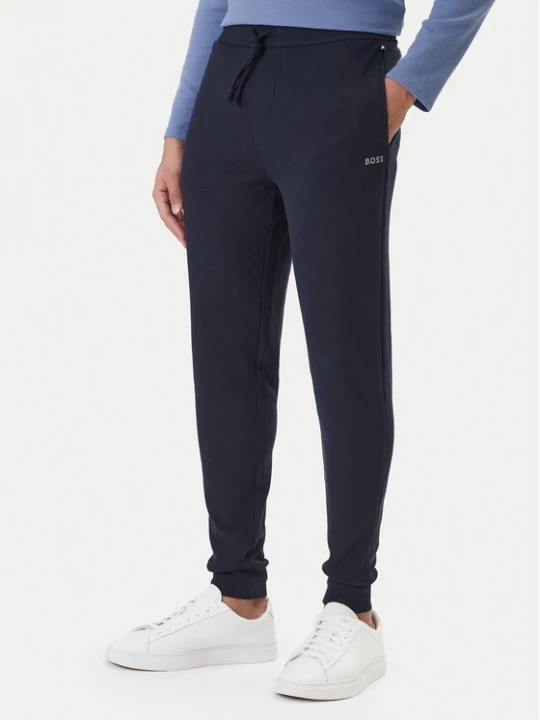 Obrázek produktu BOSS Teplákové kalhoty Waffle 50535878 Tmavomodrá Regular Fit
