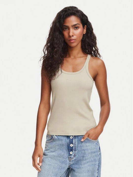 Obrázek produktu BOSS Top C_Epetite 50554664 Světle zelená Slim Fit