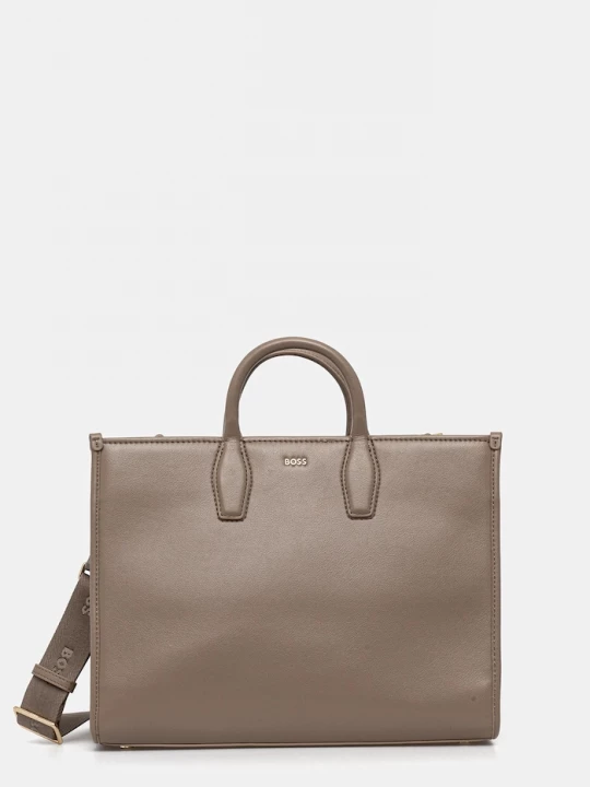 Obrázek produktu BOSS tote taška dámská z imitace kůže Sandy MED Tote hnědá