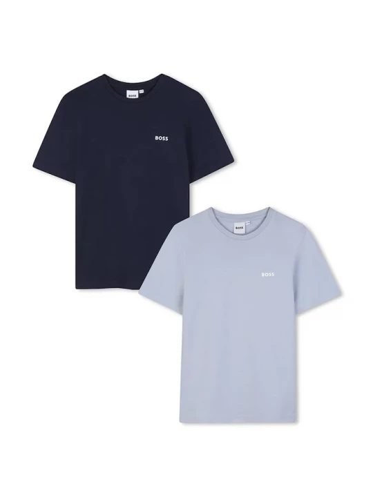 Obrázek produktu BOSS tričko dětské bavlněné 2-pack modrá