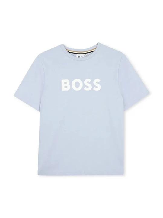 Obrázek produktu BOSS tričko dětské bavlněné modrá
