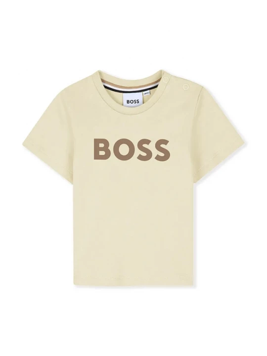 Obrázek produktu BOSS tričko kojenecké bavlněné béžová