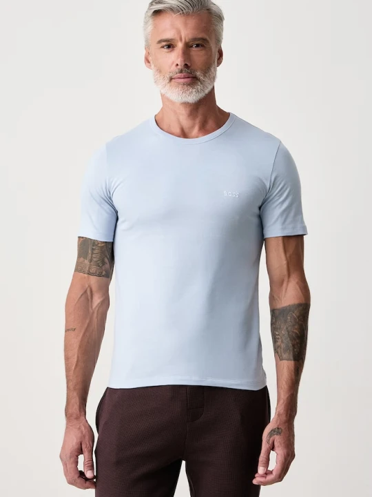 Obrázek produktu BOSS tričko pánské bavlněné TShirtRN 3P Classic 3-pack hnědá