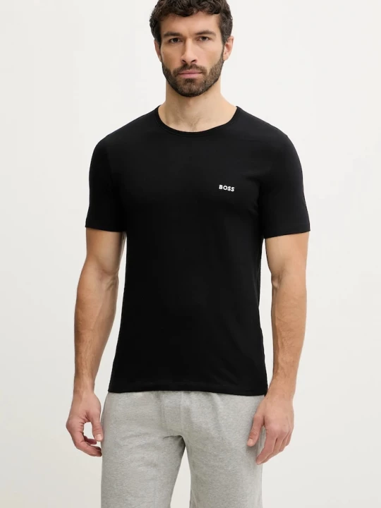 Obrázek produktu BOSS tričko pánské bavlněné TShirtRN 3P Classic 3-pack námořnická modř