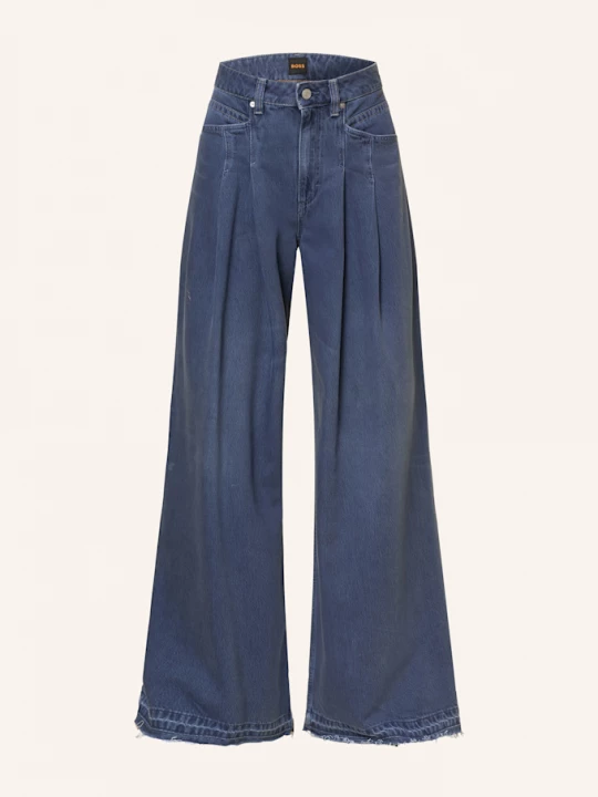 Obrázek produktu Boss Wide Leg Džíny Slouchy 030 medium grey