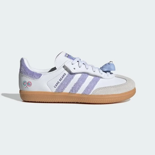 Obrázek produktu BOTY S ELASTICKÝMI TKANIČKAMI A POHODLNÝM ZAPÍNÁNÍM ADIDAS CARE BEARS SAMBA OG