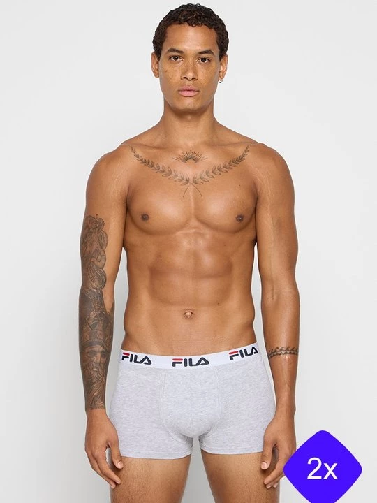 Obrázek produktu Boxerky Fila šedý denim