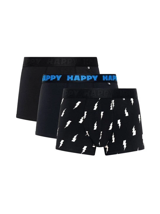 Obrázek produktu Boxerky Happy Socks černá