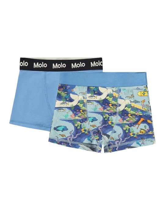 Obrázek produktu Boxerky Molo melírovaná tmavě modrá