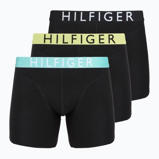 Obrázek produktu Boxerky Tommy Hilfiger Brief 3-pack lemon curd / arctic aqua / black
