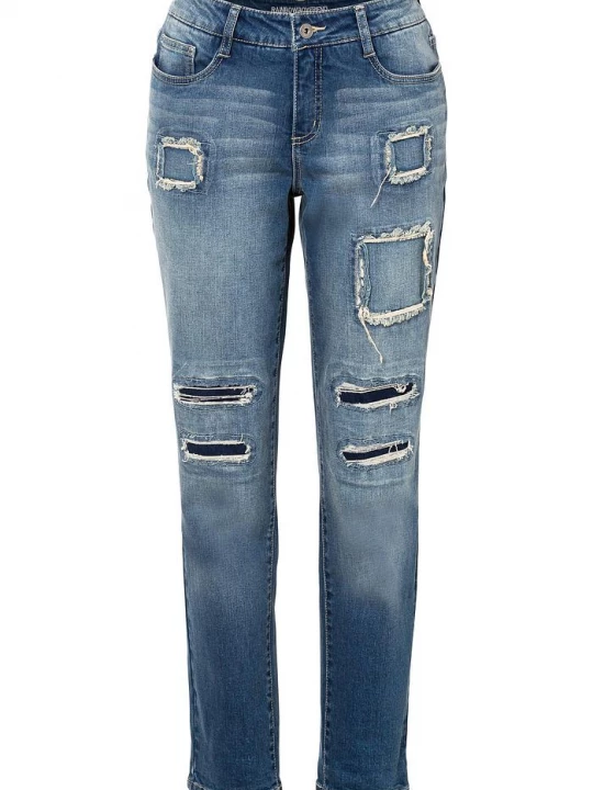 Obrázek produktu Boyfriend džíny, Mid Waist BonPrix
