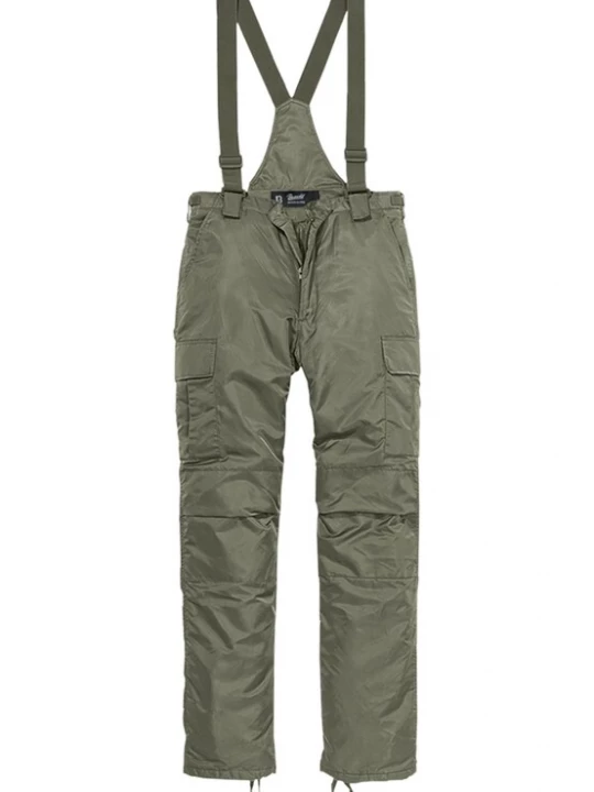 Obrázek produktu Brandit Funkční kalhoty 'Thermal Dungarees'  olivová