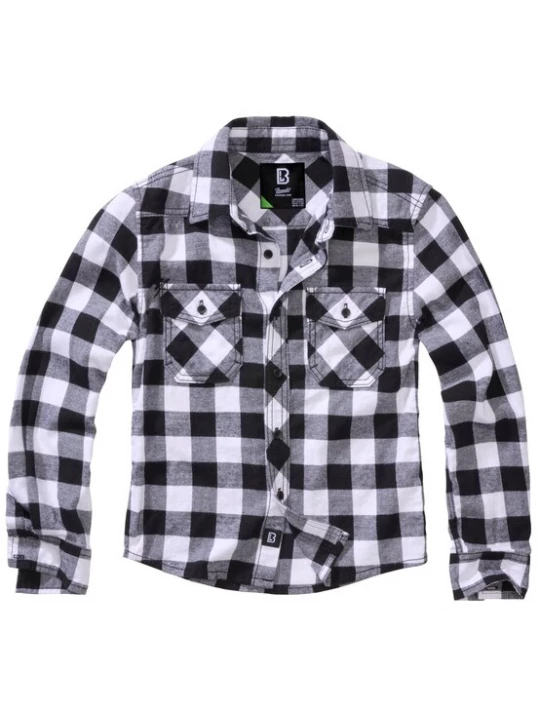Obrázek produktu Brandit Košile  šedý melír / černá / bílá